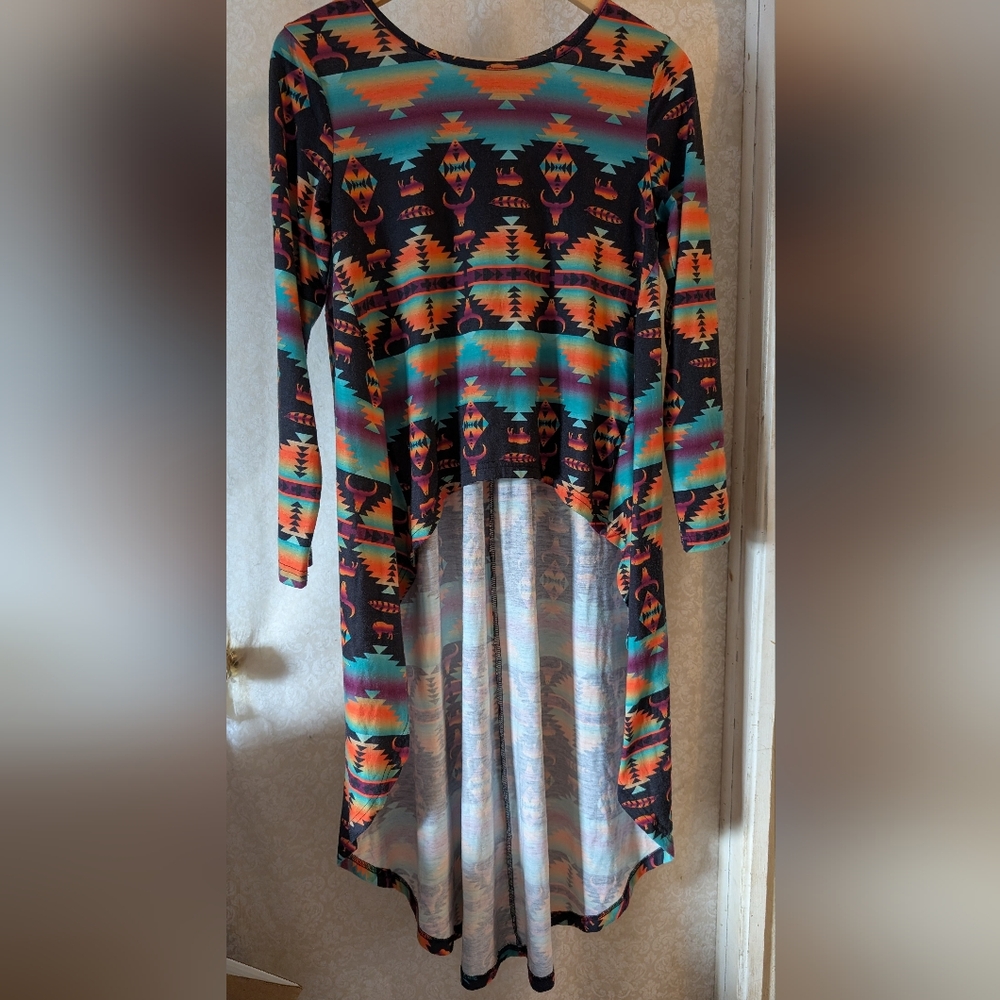 Crazy Train Southwestern Top Size Small - Picture 4 of 16